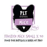 PLT Frozen Mice Small 10g+