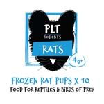 PLT Frozen Rat Pups 4g+