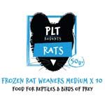 PLT Frozen Weaner Rat Medium 50g+