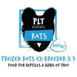 PLT Frozen Ex-Breeder Rat 400g+