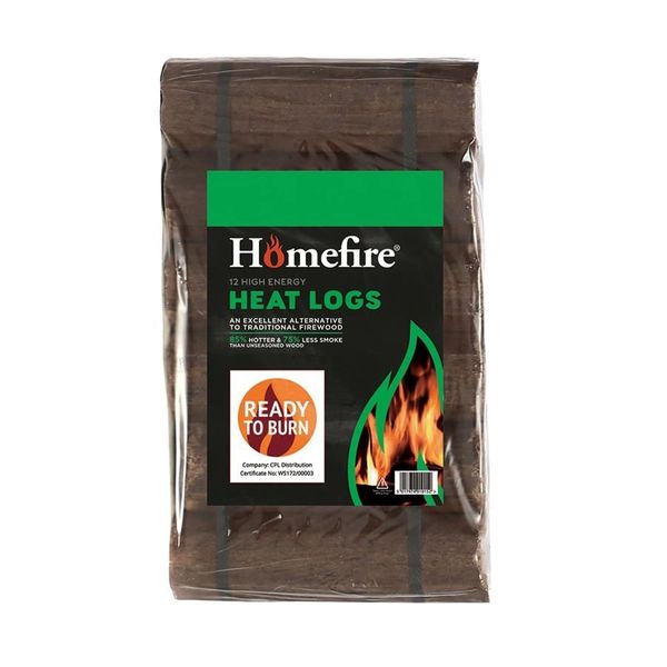 *NOT INSTORE* Homefire Shamada Heat Logs (Pack of 12)