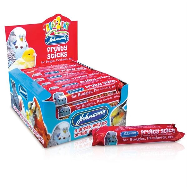 Johnsons Fruity Stick for Budgies, Parakeets etc. (45g)