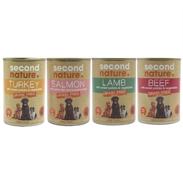 {LIB} Second Nature Grain Free Tins 395g