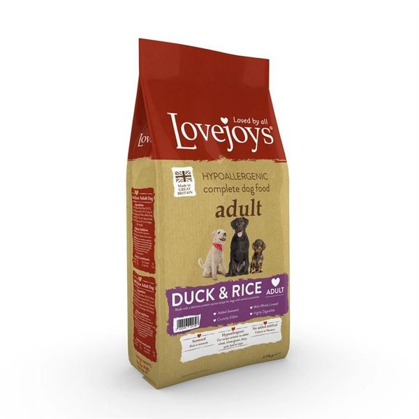 {LIB}*NOT INSTORE* Lovejoys Adult Duck & Rice