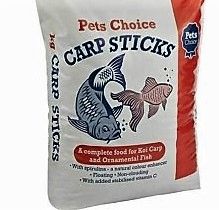 *NOT INSTORE* Pets Choice Carp Sticks 5kg
