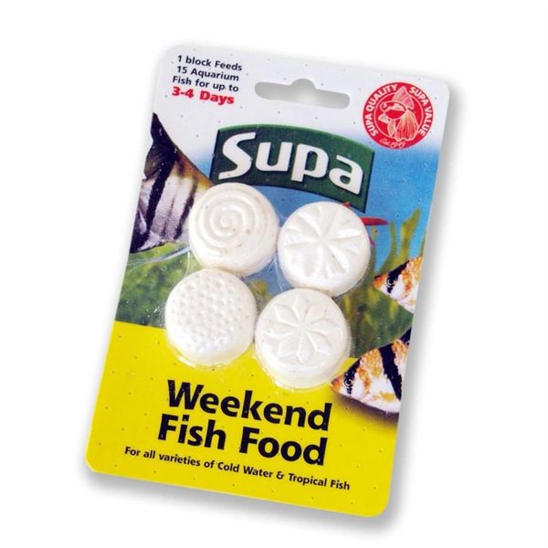 Supa Weekend Fish Food (4 x 6g)
