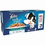 *NOT INSTORE* Felix As Good As It Looks Ocean Feasts 40 x 100g