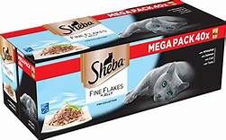 *NOT INSTORE* Sheba Fine Flakes Fish Selection 40 x 85g