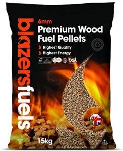 *NOT INSTORE* Blazers 6mm Premium Wood Fuel Pellets 15kg