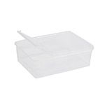 *NOT INSTORE* BraPlast Hinged Box and Lid 3.0L (Translucent)