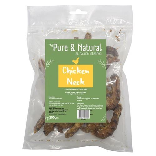 {LIB} *NOT INSTORE* Pure & Natural Chicken Neck 1kg