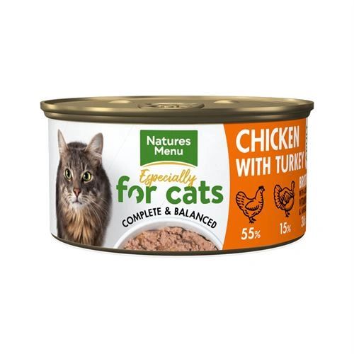 Natures Menu Cat Chicken & Turkey 85g