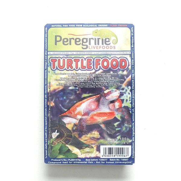 Frozen Turtle Food 100g Blister Pack