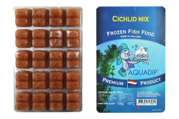Frozen Cichlid Mix 100g Blister Pack