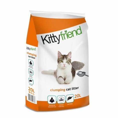 *NOT INSTORE* Kitty Friend Clumping Cat Litter 20 Litre