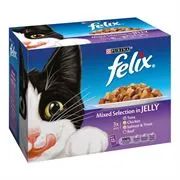 *NOT INSTORE* Felix Mixed in Jelly 12 x 100g