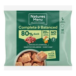 *EXCLUSIVE ONLINE PRICE* Natures Menu 80/20 RAW Duck Nuggest