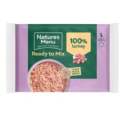 *EXCLUSIVE ONLINE PRICE* Natures Menu Natural Raw Turkey Mince (12 x 400g)