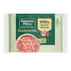 *EXCLUSIVE ONLINE PRICE* Natures Menu Frozen Raw Mince Lamb & Chicken (12 x 400g)