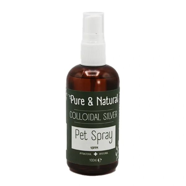 *NOT INSTORE* Pure & Natural Colloidal Silver Pet Spray 100ml