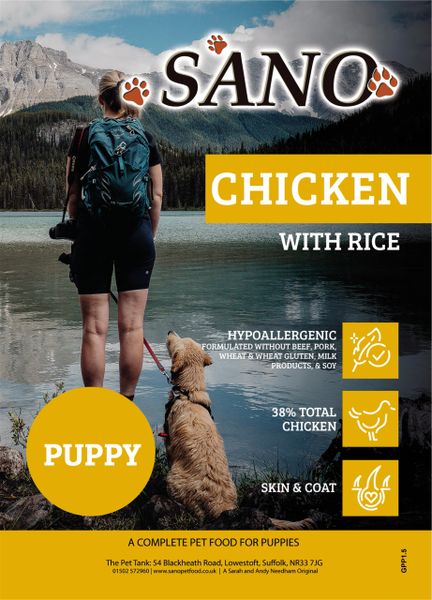 SANO Puppy Chicken with Rice