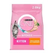 {HHOB} *NOT INSTORE* Purina One Kitten Chicken 2.8kg