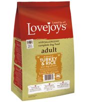 {LIB}*ONLINE & INSTORE* Lovejoys Adult Turkey & Rice
