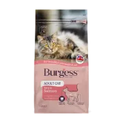 *NOT INSTORE* Burgess Adult Cat Rich in Salmon 10kg