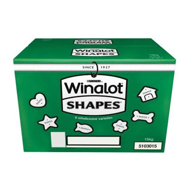 *NOT INSTORE* Winalot Dog Shapes 15kg