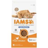 *NOT INSTORE* Iams Adult Cat Advanced Nutrition Light/Sterilised 2kg