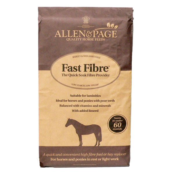 *NOT INSTORE* Allen & Page Fast Fibre Horse Feed 20kg