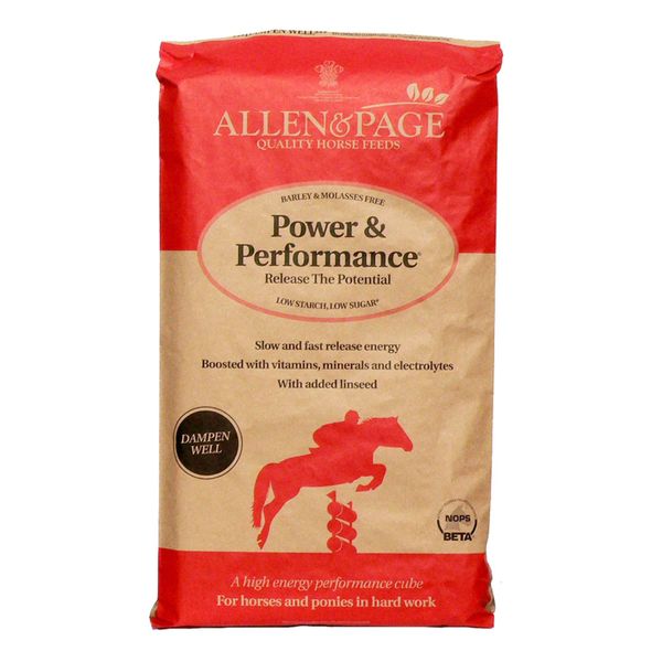 *ONLINE ONLY* Allen & Page Power and Performance Horse Feed 20kg
