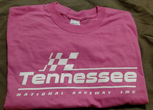 Pink & white logo T-shirt