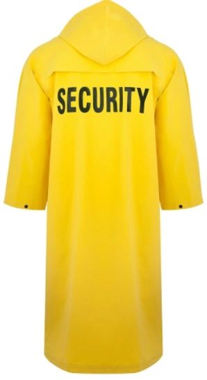 Security guard best sale rain gear