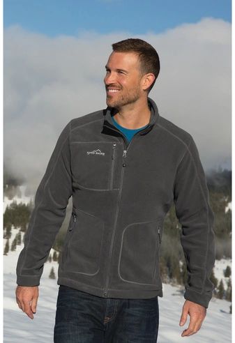 Eddie Bauer [EB230] Wind-Resistant Full-Zip Fleece Jacket