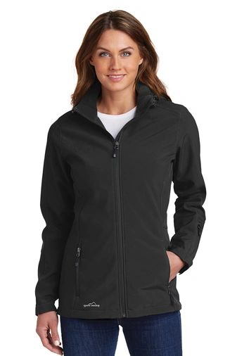 Eddie Bauer [EB537] Ladies Hooded Soft Shell Parka