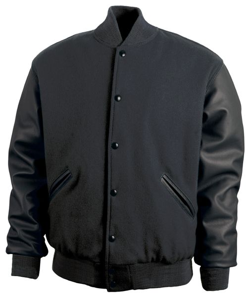 Game Sportswear Adult Varsity Wool Leather Jacket