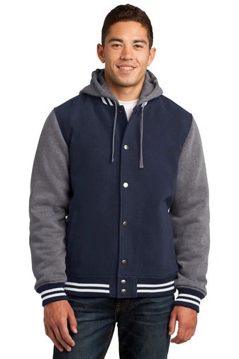 Sport-Tek [JST82] Insulated Letterman Jacket | Hi Visibility Jackets ...