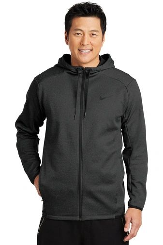 Nike [NKAH6268] Therma-FIT Textured Fleece Full-Zip Hoodie