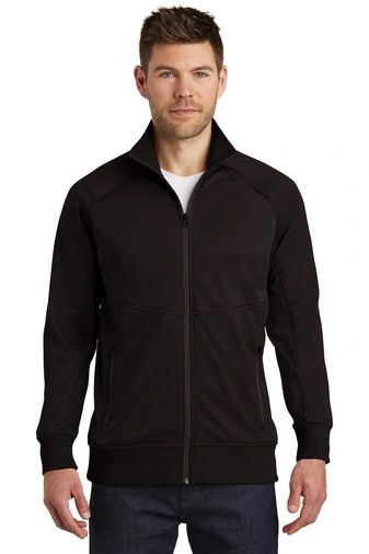 The North Face [NF0A3SEW] Tech Full-Zip Fleece Jacket | Hi Visibility ...