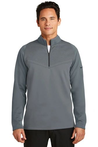 Nike [779803] Nike Therma-FIT Hypervis 1/2-Zip Cover-Up | Hi Visibility ...