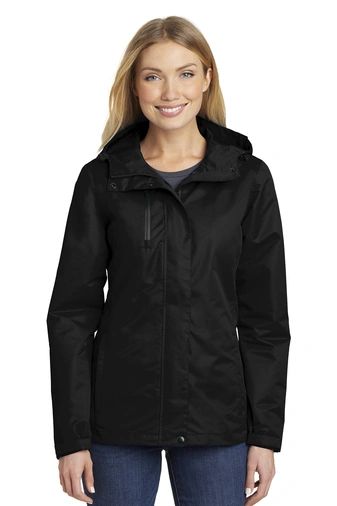 Port Authority [L331] Ladies All-Conditions Jacket | Hi Visibility ...