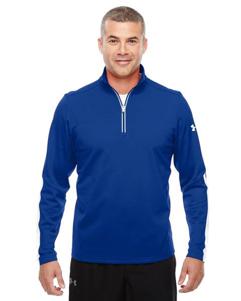 Under Armour [1276312] Under Armour Men's Qualifier 1/4 Zip, Hi Visibility  Jackets, Dickies, Ogio Bags, Suits