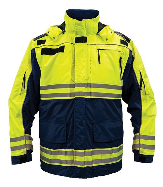 Game Sportswear [3555] The All Weather 3 in 1 High Visibility Jacket