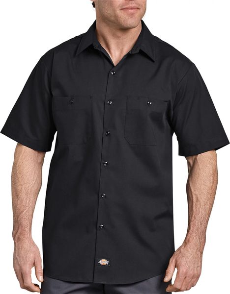 Dickies [LS516] Industrial WorkTech Short Sleeve Ventilated Perfo | Hi ...