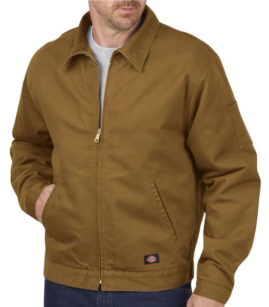 Dickies [LJ539] Canvas Work Jacket with Slash Pockets | Hi Visibility ...