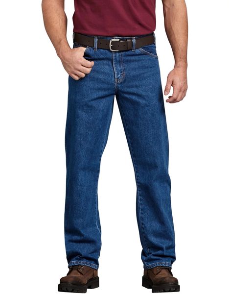 Dickies [9393] Regular Straight Fit 5-Pocket Denim Jeans. | Hi ...