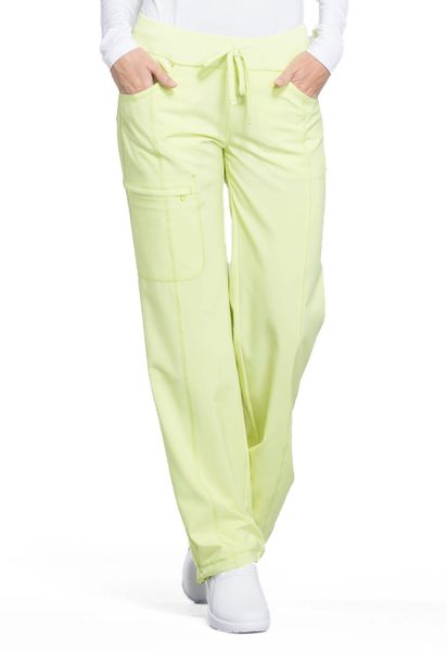 Cherokee #1123A-Sunny Day. Low Rise Straight Leg Drawstring Pant. Live ...