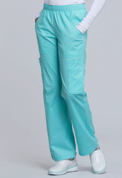 Cherokee Workwear #4005-Tahiti Sweetie. Mid Rise Pull-On Pant Cargo Pant.  Live Chat for Discount Codes, Hi Visibility Jackets, Dickies, Ogio Bags, Suits