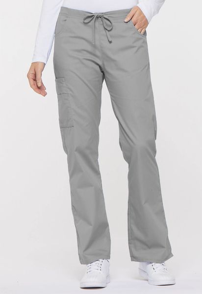 Dickies #86206-Grey. Mid Rise Drawstring Cargo Pant. Live Chat for ...